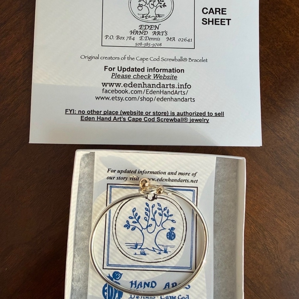 Eden Hand Arts Silver Bracelet